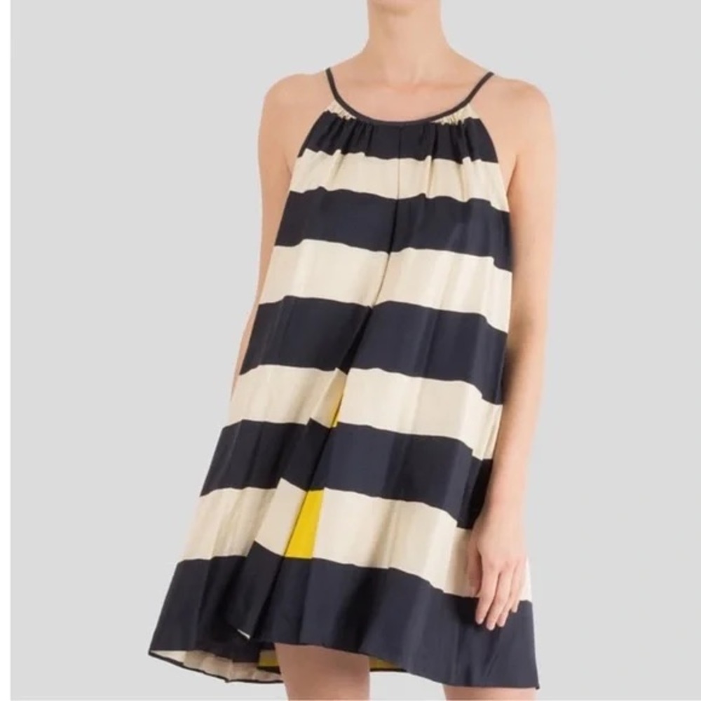 Marc by Marc Jacob’s • Stripe Silk Dress